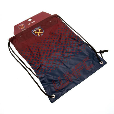 West Ham United FC Fade Gym Bag - Gift Arch