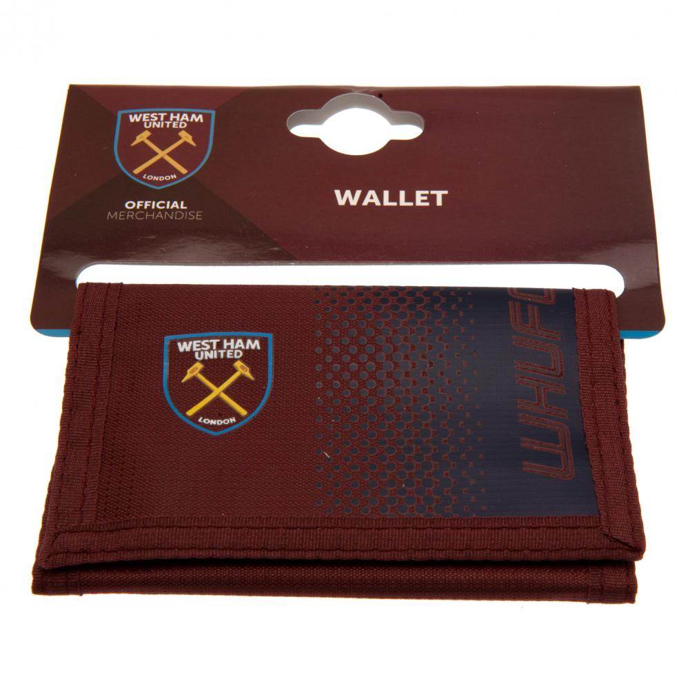 West Ham United FC Fade Wallet - Gift Arch