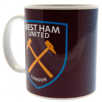 West Ham United FC Halftone Mug - Gift Arch
