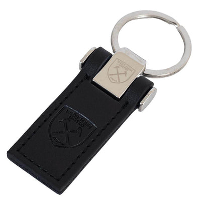 West Ham United FC Leather Key Fob - Gift Arch