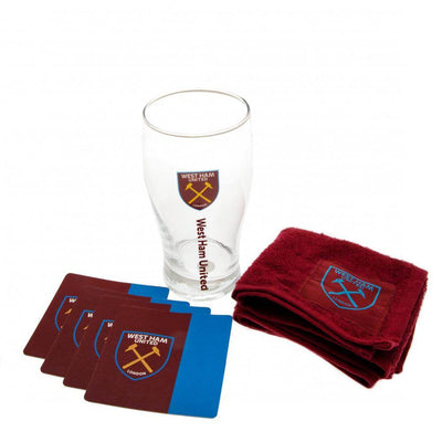 West Ham United FC Mini Bar Set - Gift Arch