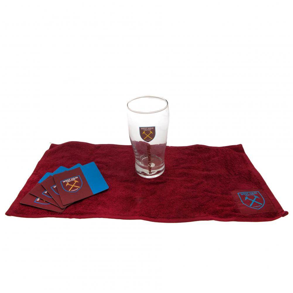 West Ham United FC Mini Bar Set - Gift Arch