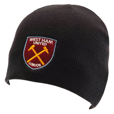 West Ham United FC Navy Beanie - Gift Arch