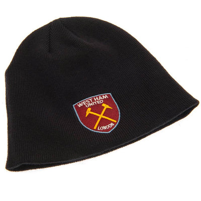 West Ham United FC Navy Beanie - Gift Arch