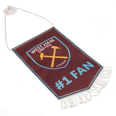 West Ham United FC No.1 Fan Mini Pennant - Gift Arch