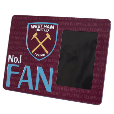 West Ham United FC No1 Fan Picture Frame Sign - Gift Arch