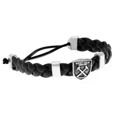 West Ham United FC PU Slider Bracelet - Gift Arch