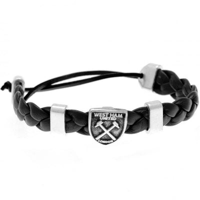 West Ham United FC PU Slider Bracelet - Gift Arch