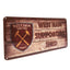 West Ham United FC Shed Sign - Gift Arch