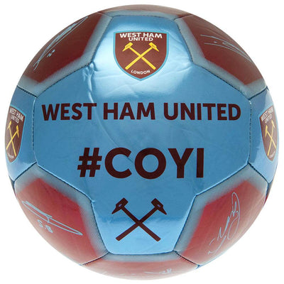 West Ham United FC Sig 26 Football - Gift Arch