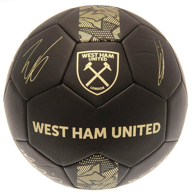 West Ham United FC Sig Gold Phantom Football - Gift Arch