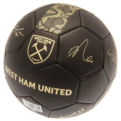 West Ham United FC Sig Gold Phantom Football - Gift Arch