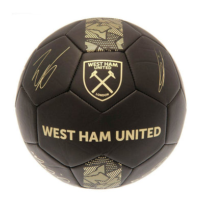 West Ham United FC Sig Gold Phantom Skill Ball - Gift Arch