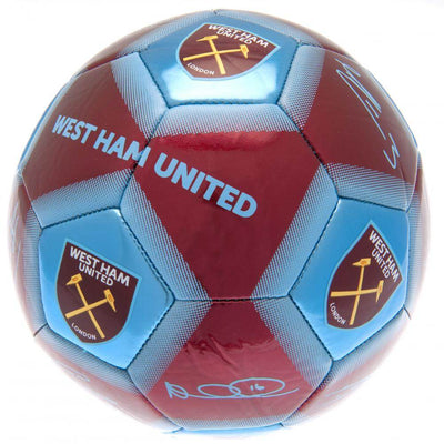 West Ham United FC Signature Football - Gift Arch