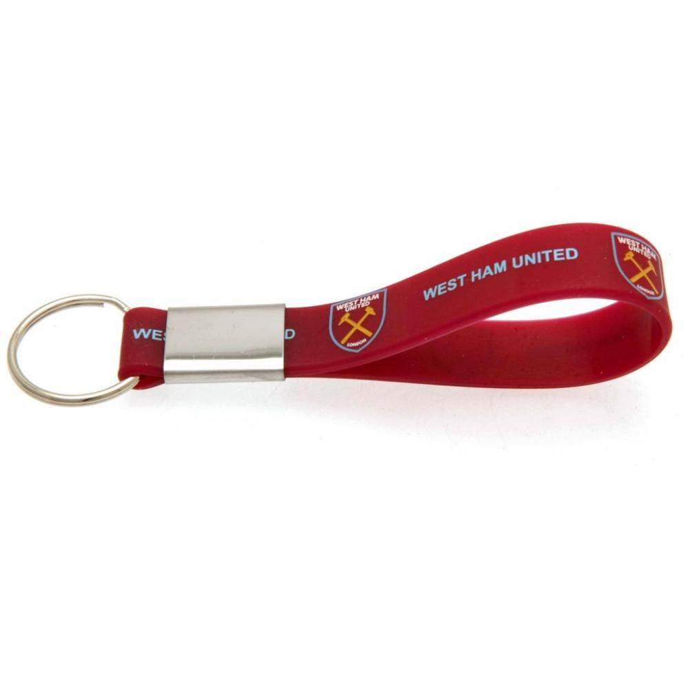 West Ham United FC Silicone Keyring - Gift Arch