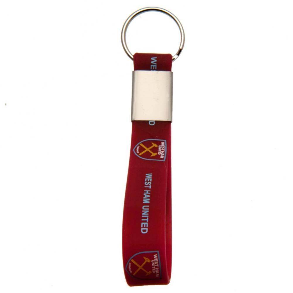 West Ham United FC Silicone Keyring - Gift Arch