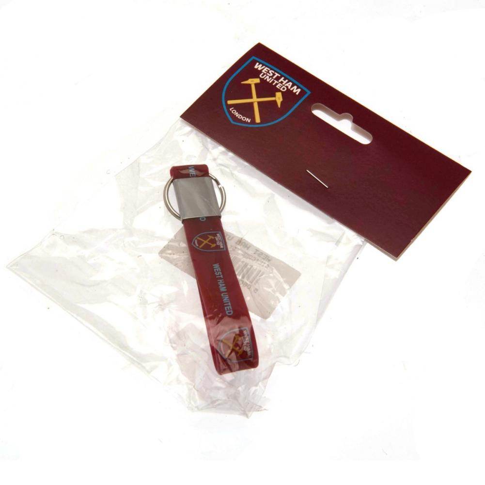 West Ham United FC Silicone Keyring - Gift Arch