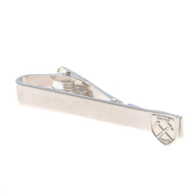 West Ham United FC Silver Plated Tie Slide - Gift Arch