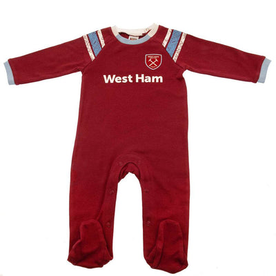 West Ham United FC Sleepsuit 9-12 Mths ST - Gift Arch