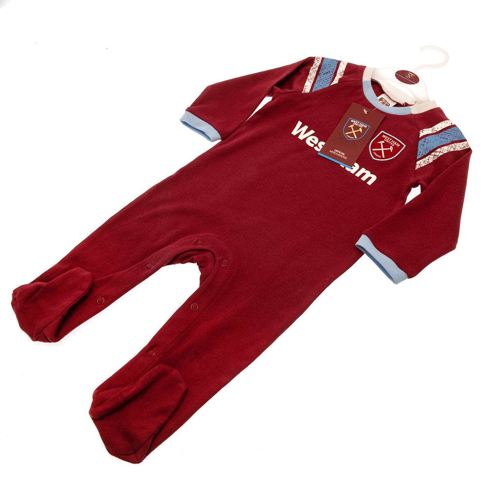 West Ham United FC Sleepsuit 9-12 Mths ST - Gift Arch