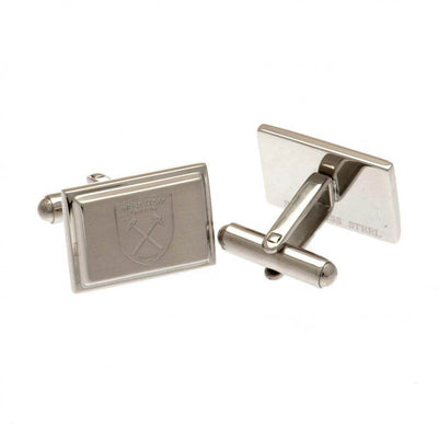 West Ham United FC Stainless Steel Cufflinks - Gift Arch