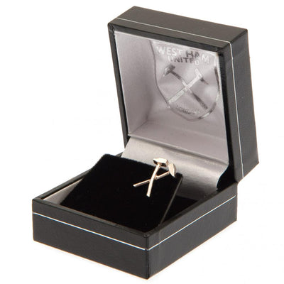 West Ham United FC Sterling Silver Stud Earring - Gift Arch