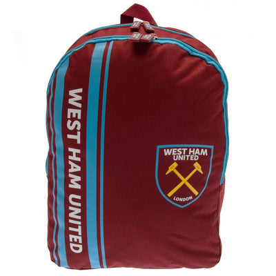 West Ham United FC Stripe Backpack - Gift Arch