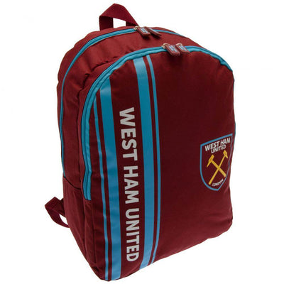 West Ham United FC Stripe Backpack - Gift Arch