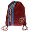 West Ham United FC Stripe Gym Bag - Gift Arch