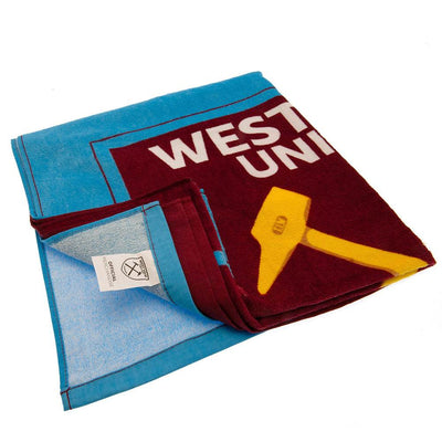 West Ham United FC Towel - Gift Arch
