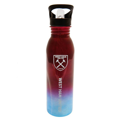 West Ham United FC UV Metallic Drinks Bottle - Gift Arch