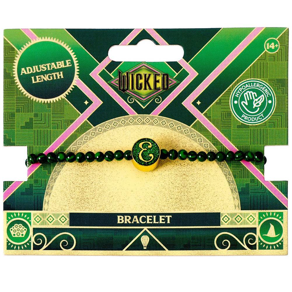 Wicked Elphaba Bead Bracelet - Gift Arch