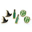 Wicked Elphaba Stud Earrings Set - Gift Arch