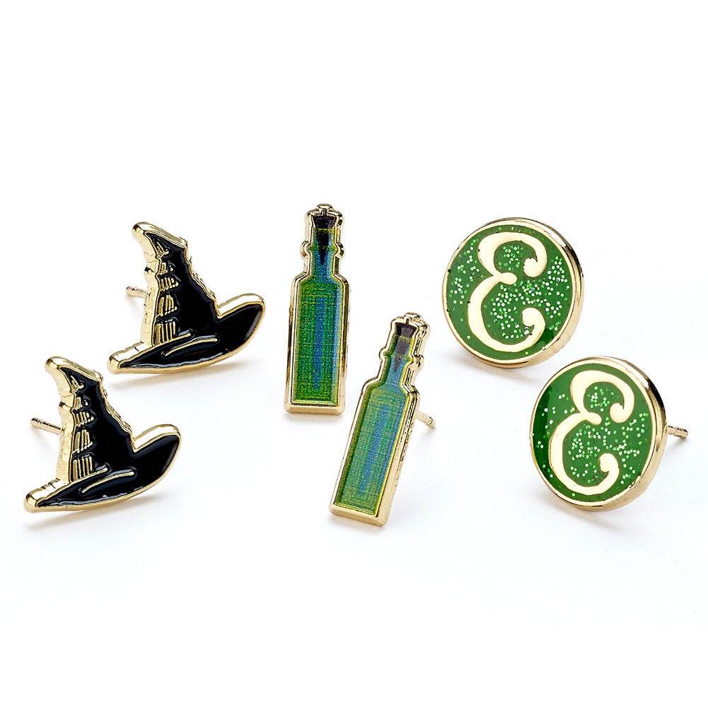 Wicked Elphaba Stud Earrings Set - Gift Arch