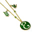 Wicked Gold Plated Elphaba Necklace - Gift Arch