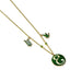 Wicked Gold Plated Elphaba Necklace - Gift Arch