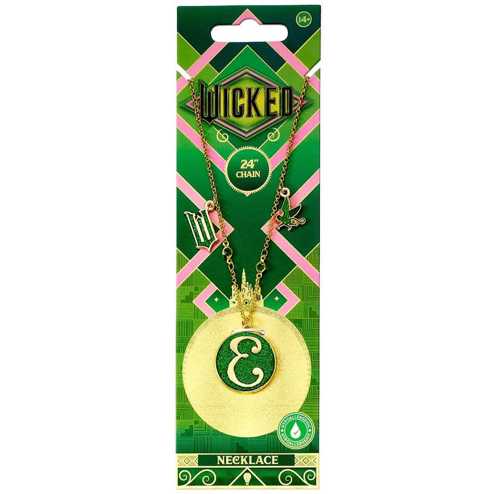 Wicked Gold Plated Elphaba Necklace - Gift Arch