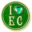 Wicked I Love Emerald City Badge - Gift Arch