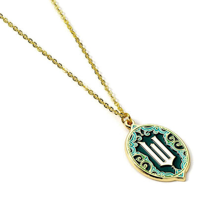 Wicked Silver Plated Emerald City Necklace - Gift Arch