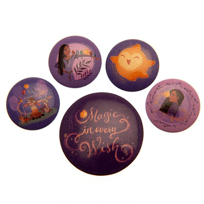 Wish Button Badge Set - Gift Arch