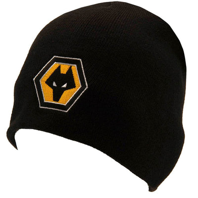 Wolverhampton Wanderers FC Black Beanie - Gift Arch