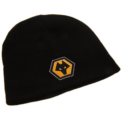 Wolverhampton Wanderers FC Black Beanie - Gift Arch