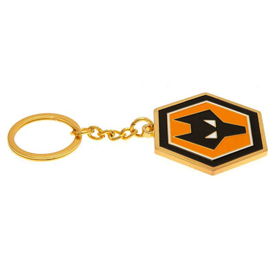 Wolverhampton Wanderers FC Crest Keyring - Gift Arch