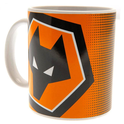 Wolverhampton Wanderers FC Halftone Mug - Gift Arch