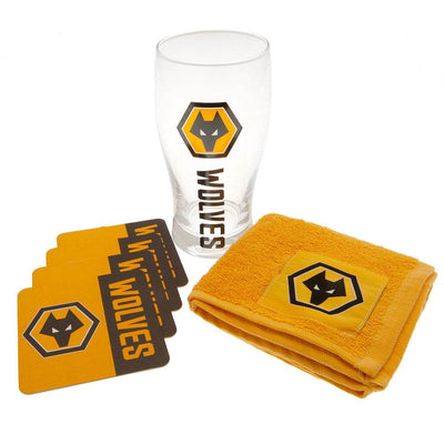 Wolverhampton Wanderers FC Mini Bar Set - Gift Arch