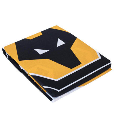 Wolverhampton Wanderers FC Pulse Single Duvet Set - Gift Arch