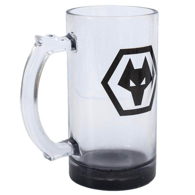 Wolverhampton Wanderers FC Stein Glass Tankard - Gift Arch