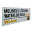 Wolverhampton Wanderers FC White Street Sign - Gift Arch