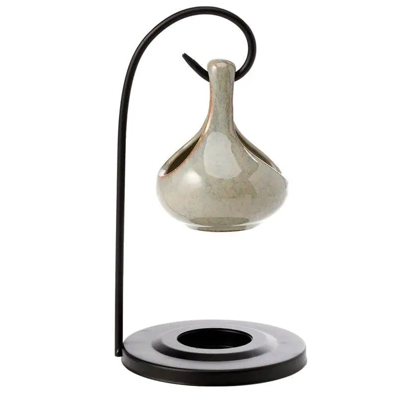 Teardrop Shape Hanging Oil Burner with Stand - Oil Burners & Wax Melt Burners