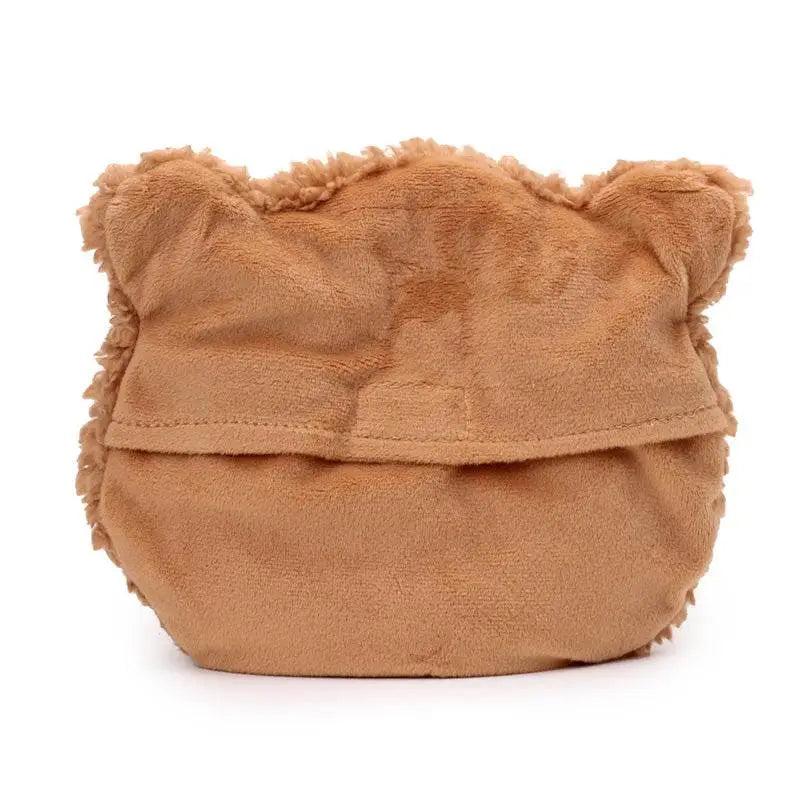 Teddy Bear Round Microwavable Plush Lavender Heat Pack - Zoo Safari & Wildlife Parks